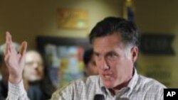 공화당 대권 도전자 미트 롬니 전 매사추세츠 주지사