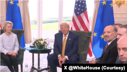 ولسمشر ټرمپ او د اروپايي کمیسیون مشره 