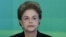 Brazil’s President Dilma Rousseff attends a meeting with rectors of public universities, at the Planalto Presidential palace, in Brasilia, Brazil, March 11, 2016. 