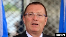 U.N. Undersecretary-General for Political Affairs Jeffrey Feltman, pictured in June 2013, expressed concern about "possible ongoing travel ban violations" by Iran, including by two senior army generals. 