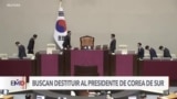 Buscan destituir al presidente de Corea de Sur