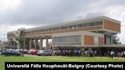 Université Félix Houphouët-Boigny, 14 avril 2016