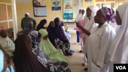 FILE - Pregnant women receive health talks from nurse practitioners in Kaduna, Nigeria. (VOA / S. Elijah)