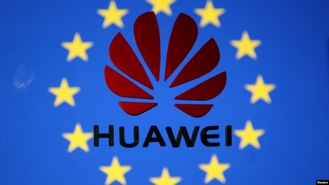 华为标志与欧盟标志