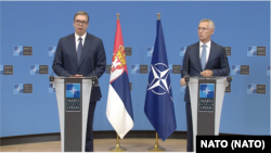 Pres konferencija Aleksandra Vučića i 