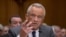 Robert F. Kennedy Jr., kandidat američkog predsjednika Donalda Trumpa za ministra zdravstva i ljudskih usluga, svjedoči na saslušanju senatskog odbora, 30. januara 2025. u Washingtonu. Senat je 13. februara 2025. potvrdio Kenedija na tu poziciju.