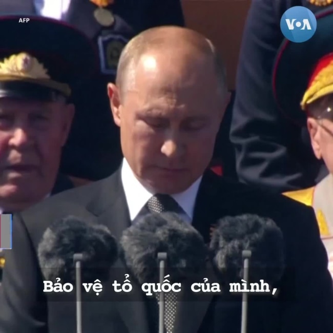 Putin ca ngợi chiến thắng của Hồng quân Liên Xô trước Đức Quốc xã