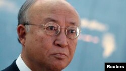 FILE - International Atomic Energy Agency (IAEA) Director General Yukiya Amano. 