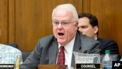 El representante republicano Jim Sensenbrenner fue uno de los coautores del proyecto de ley sobre la NSA. 