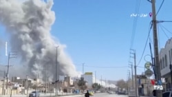 مقر سپاه و فرمانداری شهرستان «ایوان» در ایلام نابود شدند
