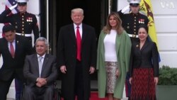 Նախագահ Թրամփը Սպիտակ տանն ընդունել է Էկվադորի իր պաշտոնակցին