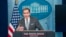 ARCHIVO - El portavoz del Consejo de Seguridad Nacional, John Kirby, habla durante una rueda de prensa en la Casa Blanca, el jueves 30 de noviembre de 2023, en Washington. 