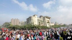 Trial of ousted Egyptian President Mohamed Morsi