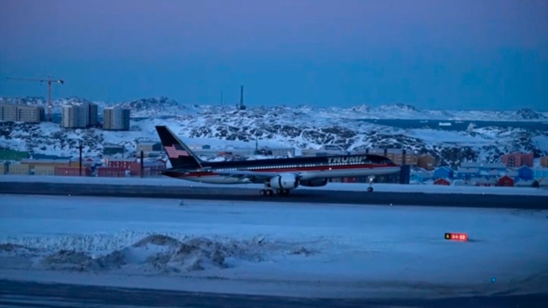 Trump Jr. arrives in Greenland after his father said US should own it