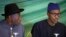 Goodluck Jonathan da Muhammadu Buhari, Maris 26, 2015.