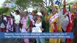 VOA60 Addunyaa - Myanmar's Military Detains More Government Officials as Protests Continue