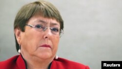 La alta comisionada de la ONU para DD.HH., Michelle Bachelet, pide aliviar sanciones por pandemia de coronavirus.