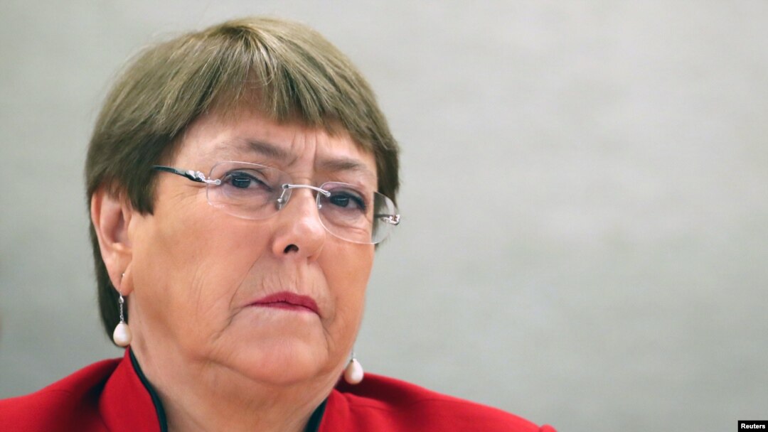 La chilena Michelle Bachelet, alta comisionada de Naciones Unidas para los derechos humanos dice que nodebe usarse la pandemia como excusa para reprimir a periodistas y medios.
