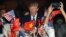 El presidente de EE.UU., Donald Trump, llegó a Hanoi, Vietnam, el sábado, 11 de noviembre de 2017.