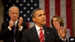 President Obama during his 2010 State of the Union Address