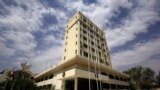 FILE - The Ministry of Foreign Affairs building is pictured in the Sudanese capital Khartoum, June 23, 2020. 