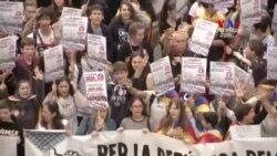 Բարսելոնում ուսանողները պահանջում են Կատալոնիայի անկախությունը