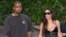 Kim Kardashian and Kanye West are seen in New York City, Sept. 14, 2016.