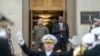 Архівне фото: очільник Пентагону США Ллойд Остін приймає міністра оборони України Рустема Умєрова, грудень 2023 року, Вашингтон