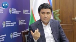 Akmal Burhanov heads Uzbekistan's Anti-Corruption Agency. (VOA)