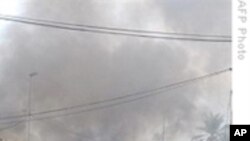 加蓬安全部队与抗议者发生冲突