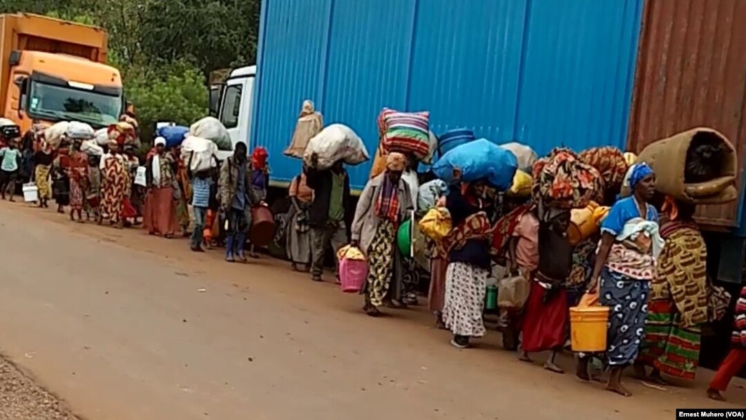 Impunzi z'Abarundi zihagurutse i Kamanyola muri Repubulika ya Demokarasi ya kongo mu kwezi kwa 3 2018 