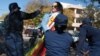 One of the arrested protesters Jenni Williams at Queens Sports Club in Bulawayo