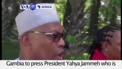 VOA60 Africa - West African Leaders to Ask Gambia's Jammeh to Step Down