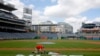 Uwanja wa Nationals Park Washington, ambako mashindano ya ligi ya michuano ya baseball inafanyika.