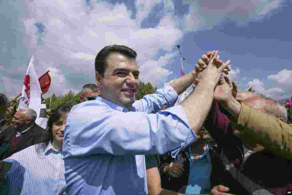 Albania Opposition Protest