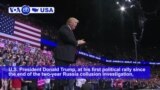 VOA60 America - Trump Runs Victory Lap on Michigan Stage