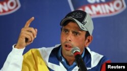 Henrique Capriles, líder de la oposición, ha pedido gastar las energías del pueblo venezolano en “construir, no destruir”.