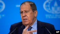 Sergey Lavrov na kasar Rasha