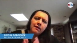 CINTHIA RODRIGUEZ ACUSADA DE ABORTO