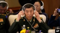 တရုတ်ကာကွယ်ရေးဝန်ကြီး လီရှန်ဖူ (Li Shangfu)