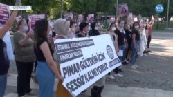 Gaziantep’te Pınar Gültekin Protestosu