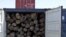 Shipment of suspected illegal Rosewood logs in the port of Vohemar, Madagascar