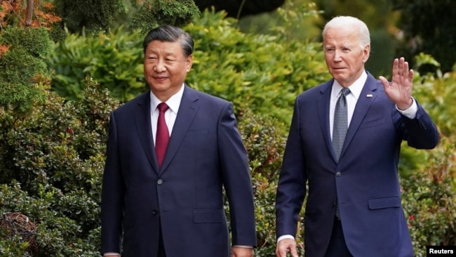 Presidentët Biden dhe Xi