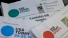 Sections of Monday’s USA Today newspaper rest together in Norwood, Mass., Aug. 5, 2019.