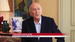 Frederik de Klerk, dernier président d'Afrique du Sud sous l'apartheid