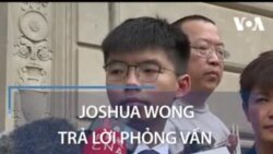 Joshua Wong trả lời phỏng vấn VOA Tiếng Việt