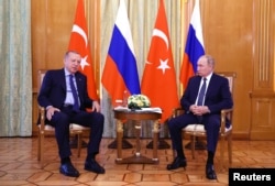 Cumhurbaşkanı Erdoğan ve Rusya lideri Putin