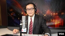 Pemimpin oposisi Kamboja Sam Rainsy. (Foto: dok.)