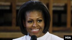 Premyè dam Michelle Obama (AP Photo/Kirsty Wigglesworth, File)