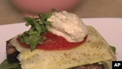 蝴蝶餐厅的千层三明治